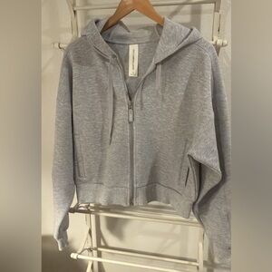 Gray Zip-Up Hoodie from Lorna Jane